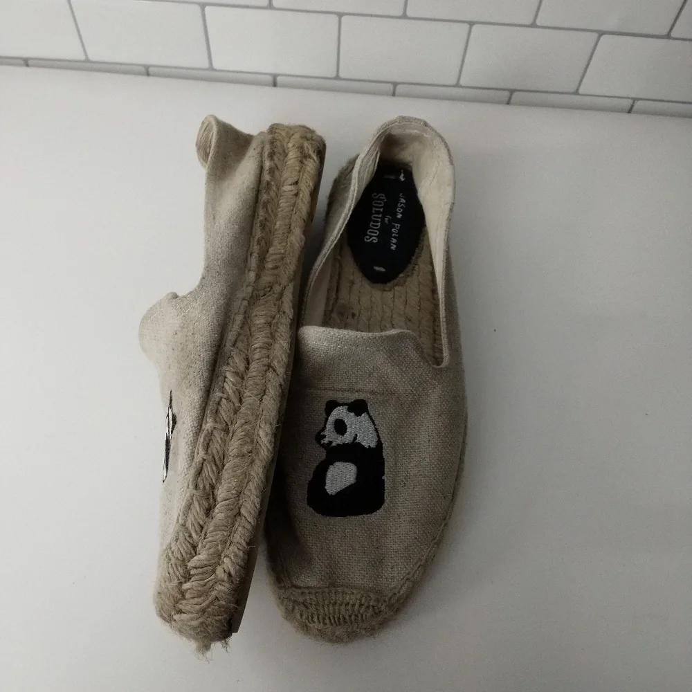 Soludos Women’s Cream Panda Espadrilles
